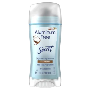 Secret alumnium with notes of cocunut