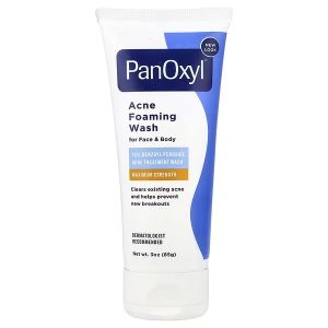PanOxyl Acne foaming wash for face and body