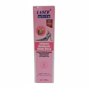 Laser white intimate deodrant odour block