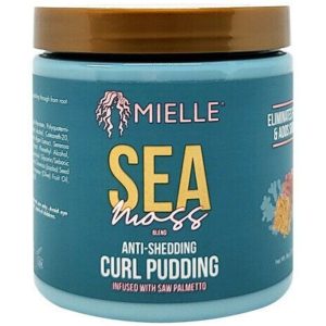 Mielle sea moss blend anti shedding curl pudding