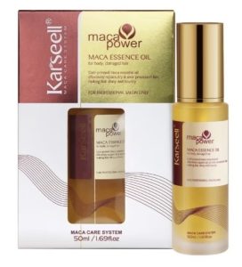 Karaseel maca essence oil for body and damaged hair