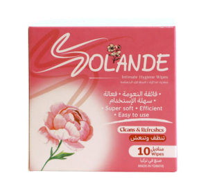Solande intimate hygiene wipes