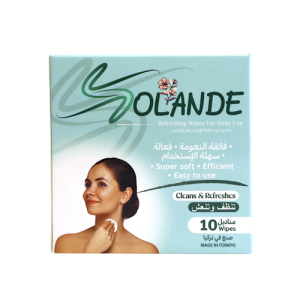 Solande refreshing wipes for daily use