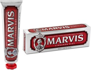 Marvis tooth paste cinnamon mint