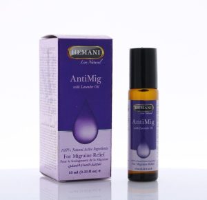 Hemani antimig with lavendar oil